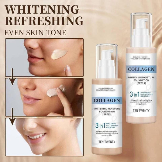 3 in 1 Collagen Whitening Moisture Foundation SPF 15