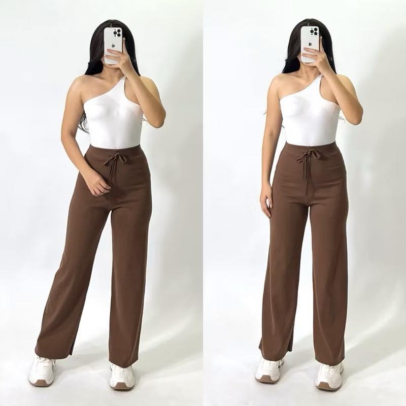 Knitted harper pants