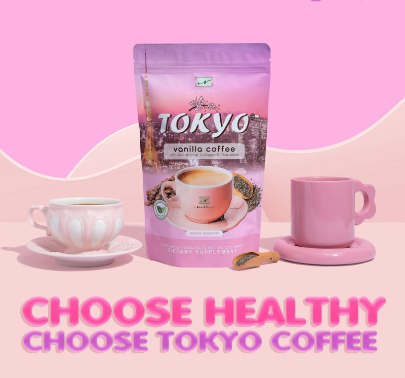 Namiroseus Tokyo Vanilla Coffee with Chia Seeds | 10 sachets