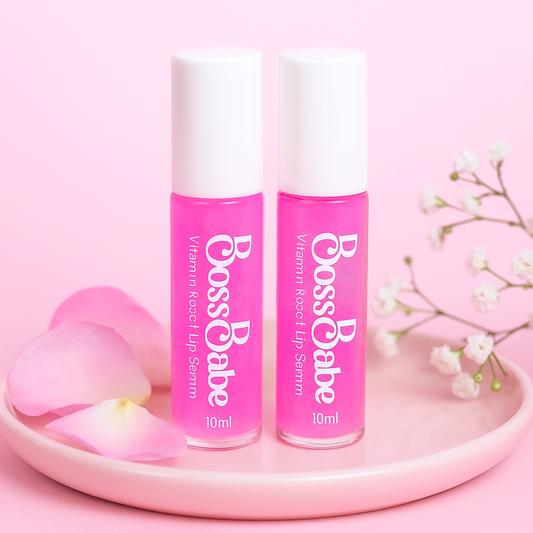 BossBabe Vitamin Rose Lip Serum 10ml