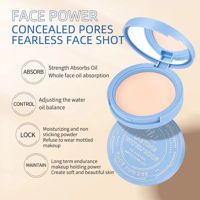 DW Face Powder Matte Flawless Lasting Oil Control Lightweight