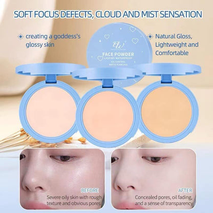 DW Face Powder Matte Flawless Lasting Oil Control Lightweight