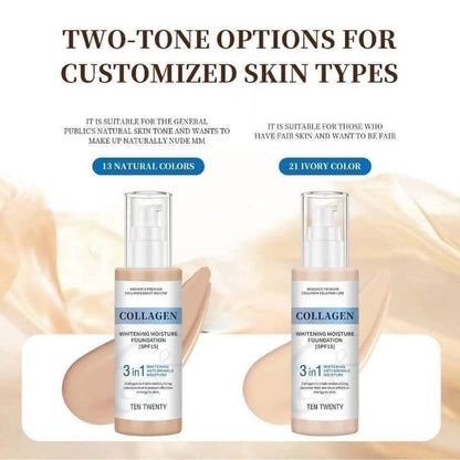 3 in 1 Collagen Whitening Moisture Foundation SPF 15