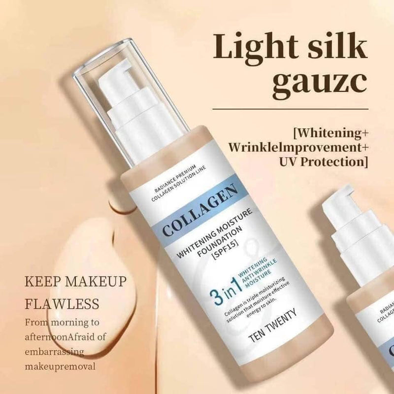 3 in 1 Collagen Whitening Moisture Foundation SPF 15