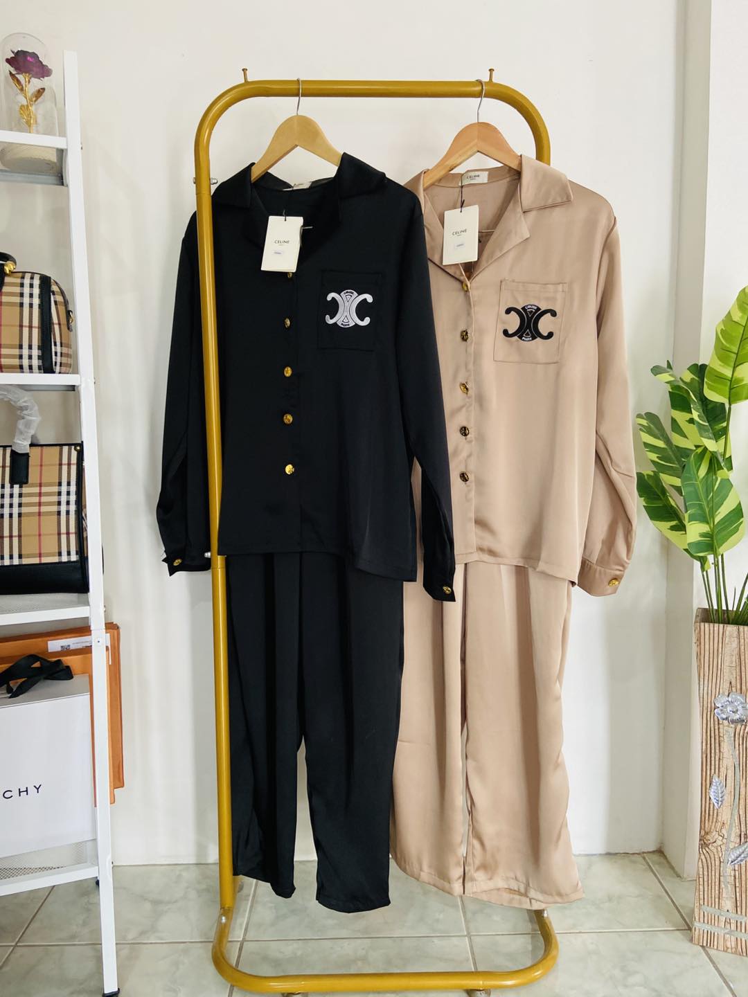 Bkk celine silk set