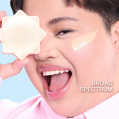 HIKARI SKIN Premium SUN PERFECT Tinted Sunscreen SPF 50 Facial Sunscreen Sun Protection Ultrafresh