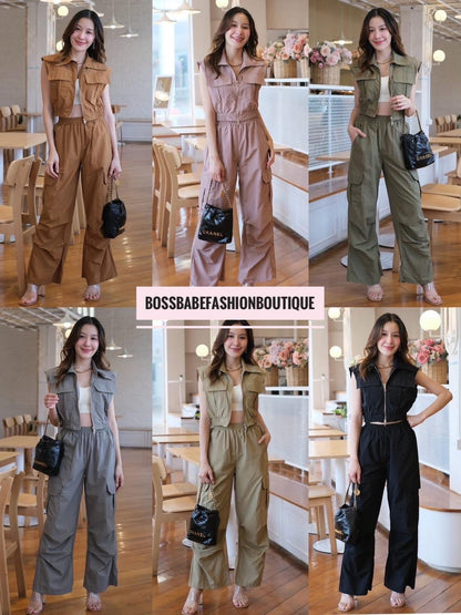 TH top and cargo pants