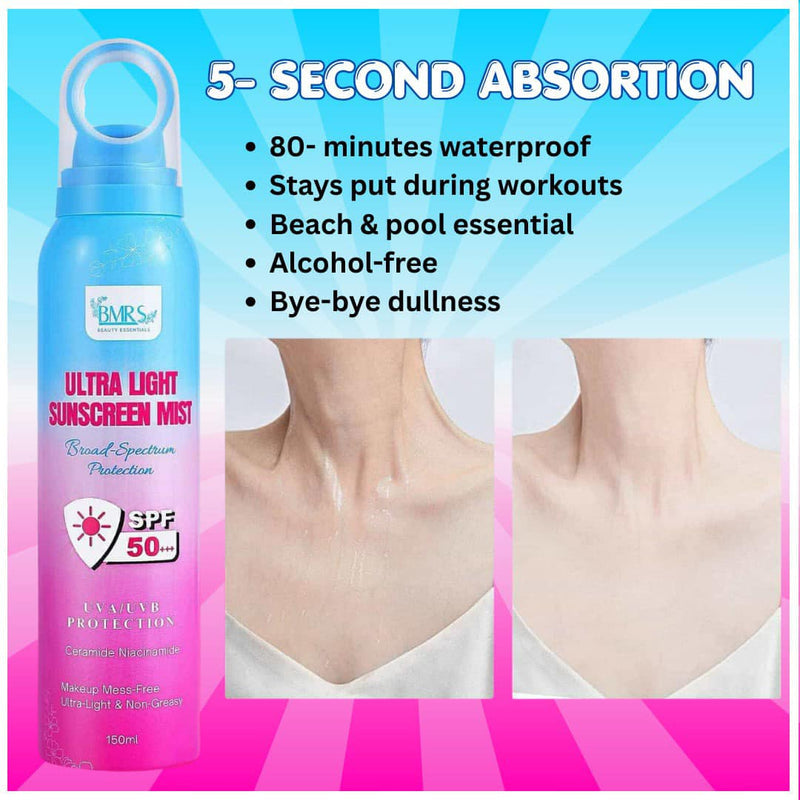 BMRS Ultra Light Sunscreen Mist