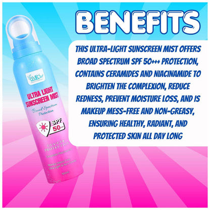 BMRS Ultra Light Sunscreen Mist