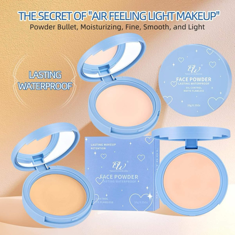 DW Face Powder Matte Flawless Lasting Oil Control Lightweight