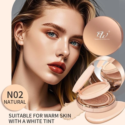 2in1 Powder Cushion All in one Oil control Long lasting Waterproof Makeup Cosmetic