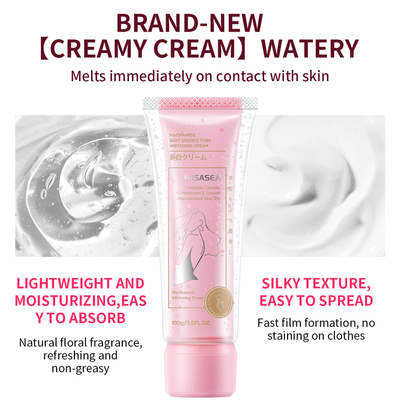 Niacinamide Double Tube Whitening Body Lotion 100g | Instant Brightening Cream