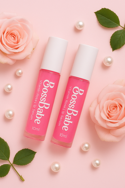 BossBabe Vitamin Rose Lip Serum 10ml