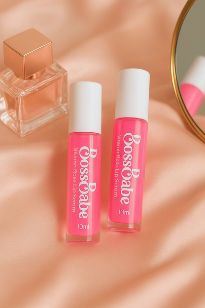 BossBabe Vitamin Rose Lip Serum 10ml