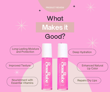 BossBabe Vitamin Rose Lip Serum 10ml
