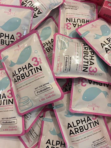 ALPHA ARBUTIN PLUS WHITENING CAPSULE WITH COLLAGE GLUTATHIONE AND VITAMIN C