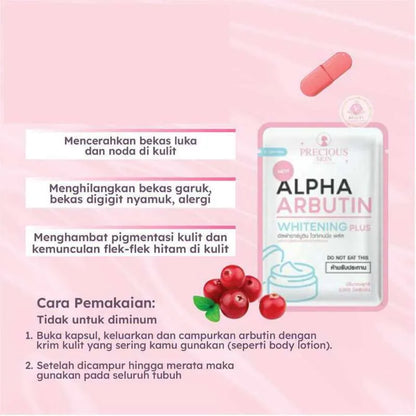 ALPHA ARBUTIN PLUS WHITENING CAPSULE WITH COLLAGE GLUTATHIONE AND VITAMIN C
