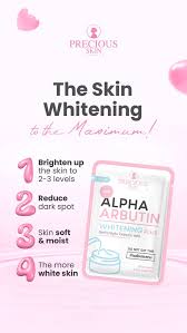 ALPHA ARBUTIN PLUS WHITENING CAPSULE WITH COLLAGE GLUTATHIONE AND VITAMIN C
