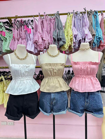 String Top for Women • Summer Casual OOTD
